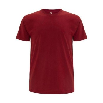 0 Yaka Erkek Supreme Supreme T-Shirt - Bordo